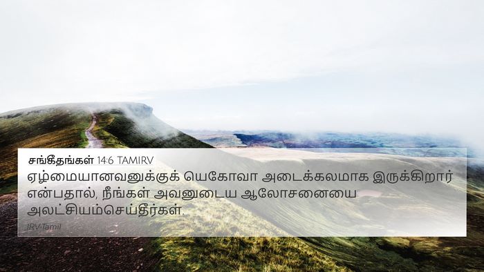 சங்கீதங்கள் 14:6 TAMIRV Bible Verse Image