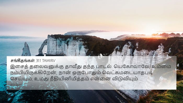 சங்கீதங்கள் 31:1 TAMIRV Bible Verse Image