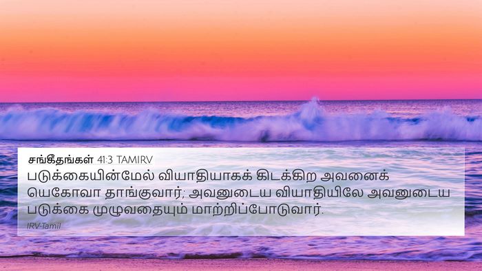 சங்கீதங்கள் 41:3 TAMIRV Bible Verse Image