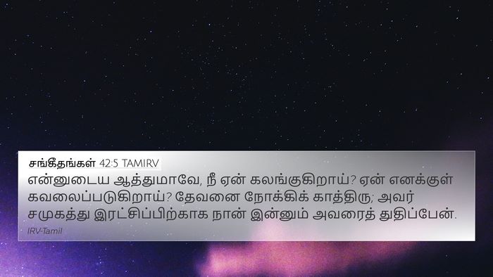 சங்கீதங்கள் 42:5 TAMIRV Bible Verse Image