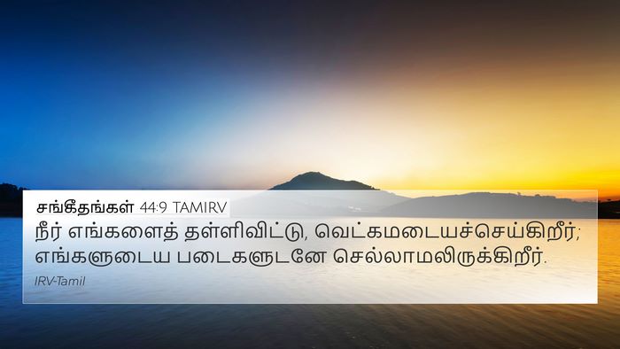 சங்கீதங்கள் 44:9 TAMIRV Bible Verse Image