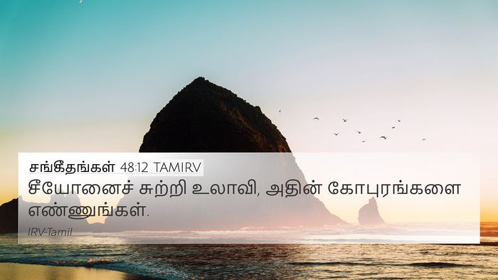 சங்கீதங்கள் 48:12 TAMIRV Bible Verse Image