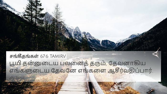 சங்கீதங்கள் 67:6 TAMIRV Bible Verse Image