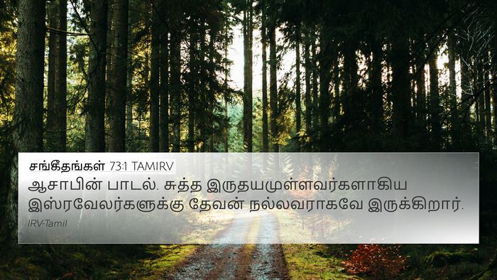 சங்கீதங்கள் 73:1 TAMIRV Bible Verse Image