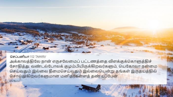 செப்பனியா 1:12 TAMIRV Bible Verse Image
