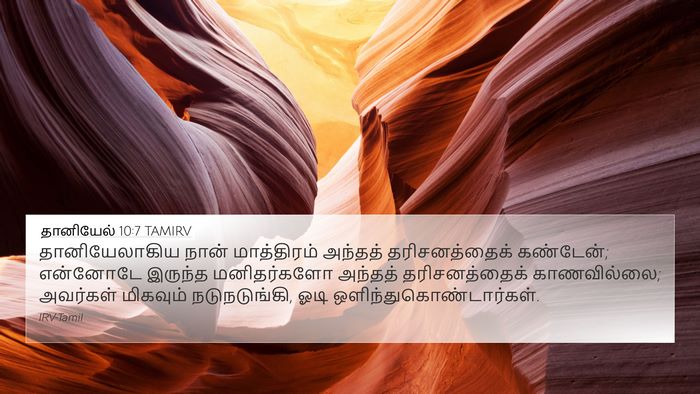 தானியேல் 10:7 TAMIRV Bible Verse Image