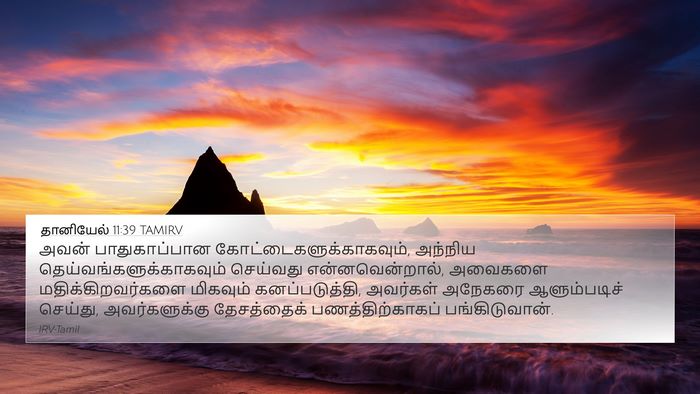 தானியேல் 11:39 TAMIRV Bible Verse Image