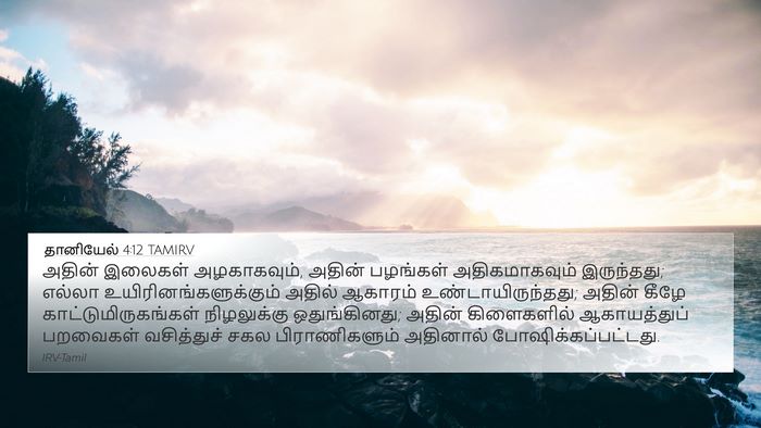 தானியேல் 4:12 TAMIRV Bible Verse Image