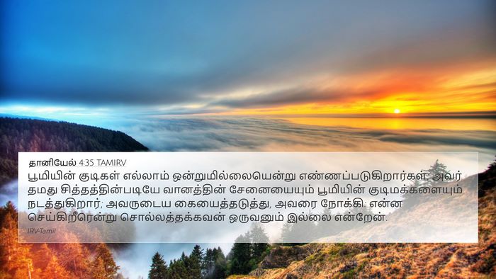 தானியேல் 4:35 TAMIRV Bible Verse Image