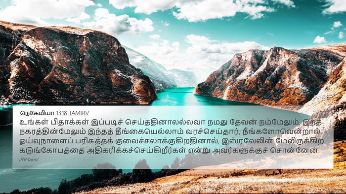 நெகேமியா 13:18 TAMIRV Bible Verse Image