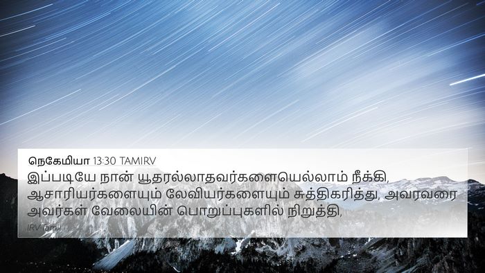 நெகேமியா 13:30 TAMIRV Bible Verse Image