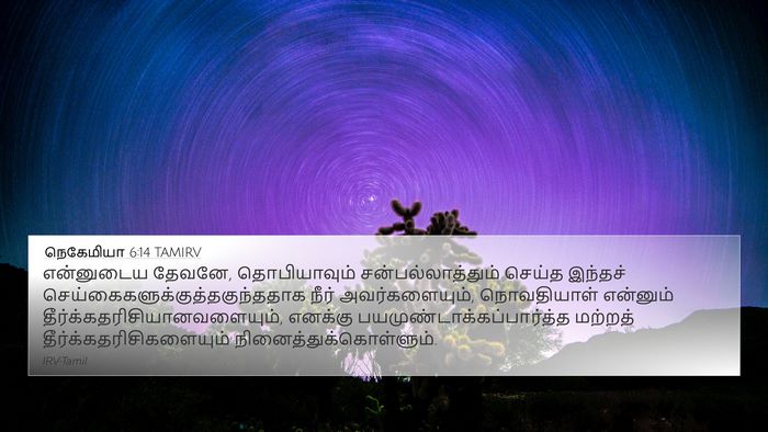 நெகேமியா 6:14 TAMIRV Bible Verse Image
