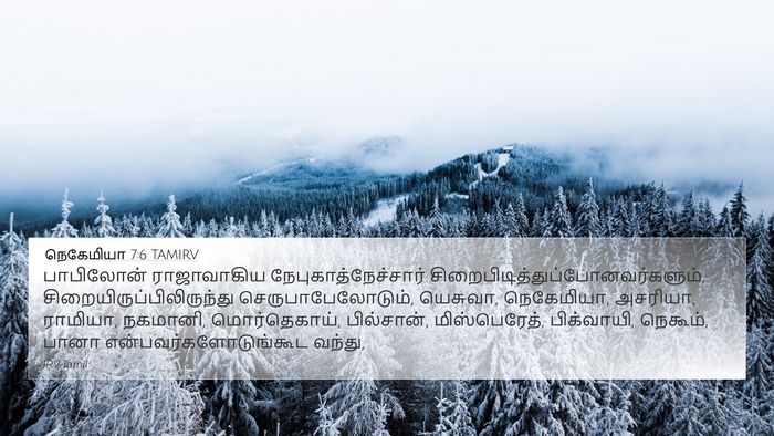 நெகேமியா 7:6 TAMIRV Bible Verse Image