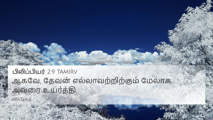 பிலிப்பியர் 2:9 TAMIRV Bible Verse Image
