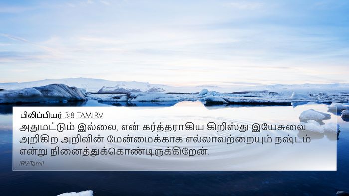 பிலிப்பியர் 3:8 TAMIRV Bible Verse Image