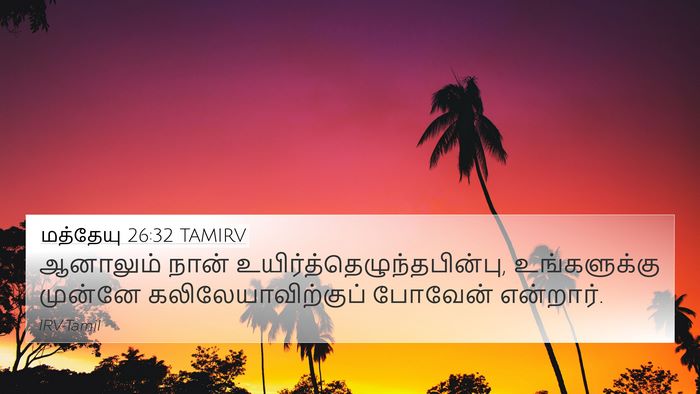 மத்தேயு 26:32 TAMIRV Bible Verse Image