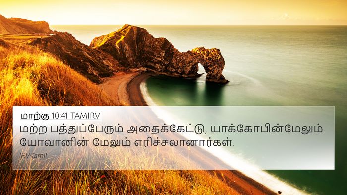 மாற்கு 10:41 TAMIRV 4K Wallpaper - மற்ற - 4K Wallpaper Bible Verse