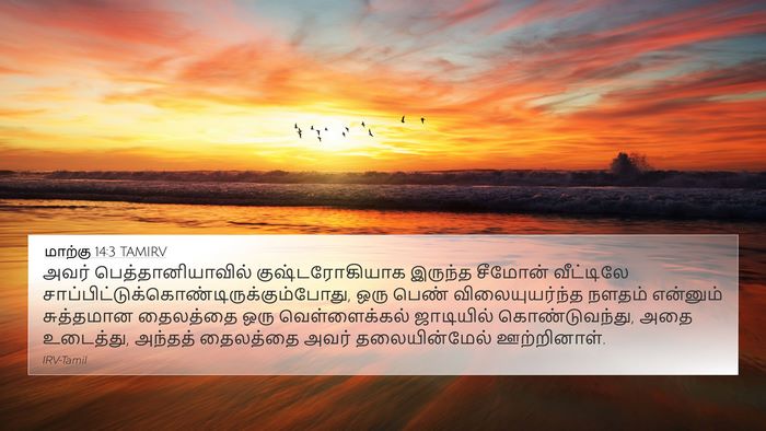 மாற்கு 14:3 TAMIRV Bible Verse Image