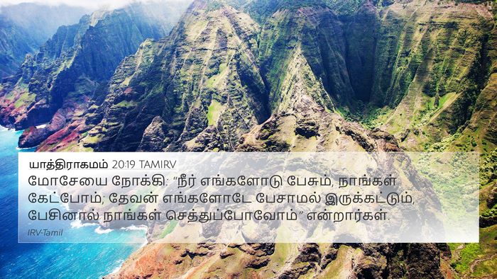 யாத்திராகமம் 20:19 TAMIRV Bible Verse Image