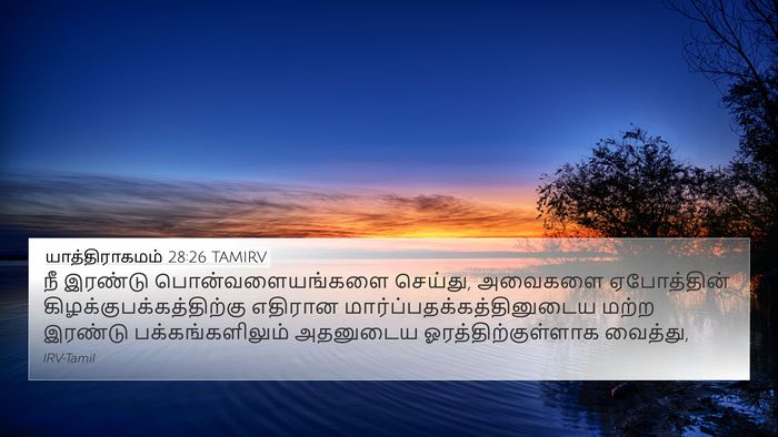 யாத்திராகமம் 28:26 TAMIRV Bible Verse Image