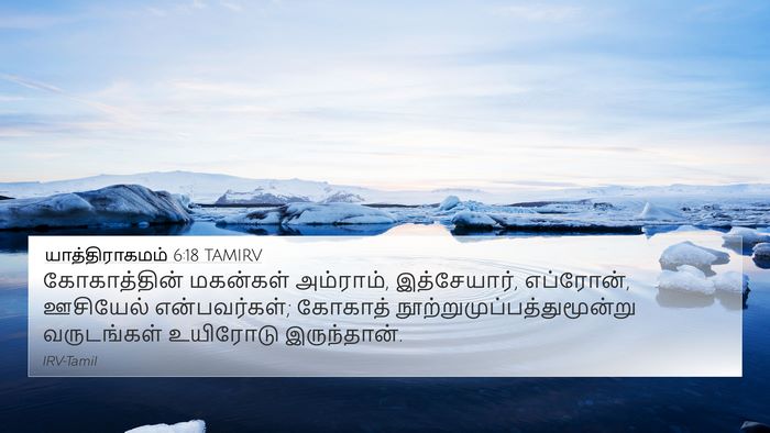 யாத்திராகமம் 6:18 TAMIRV Bible Verse Image