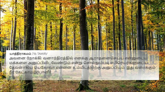 யாத்திராகமம் 7:16 TAMIRV Bible Verse Image