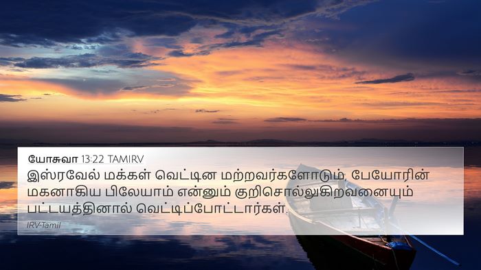 யோசுவா 13:22 TAMIRV Bible Verse Image