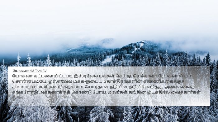 யோசுவா 4:8 TAMIRV Bible Verse Image