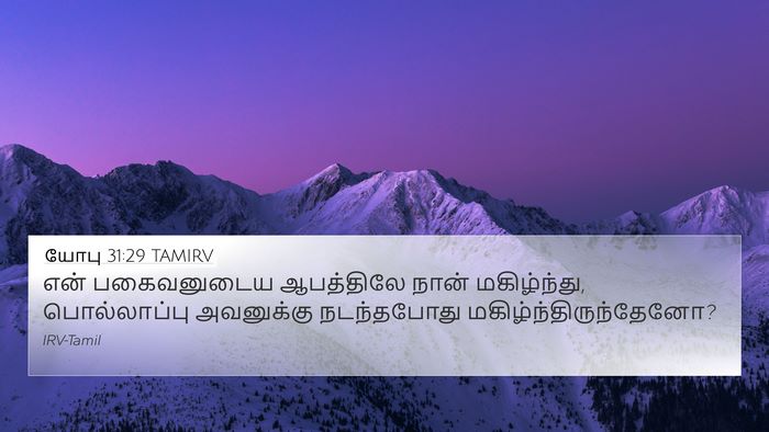 யோபு 31:29 TAMIRV Bible Verse Image