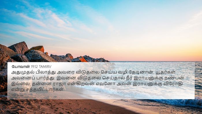 யோவான் 19:12 TAMIRV Bible Verse Image