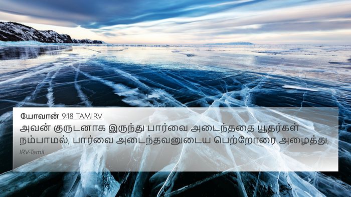 யோவான் 9:18 TAMIRV Bible Verse Image