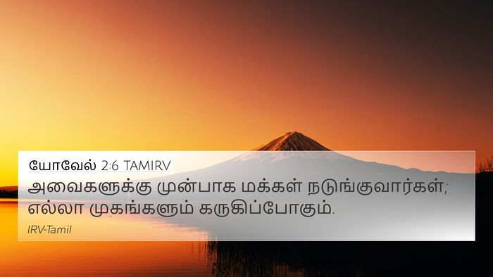யோவேல் 2:6 TAMIRV Bible Verse Image