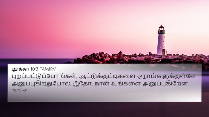 லூக்கா 10:3 TAMIRV Bible Verse Image