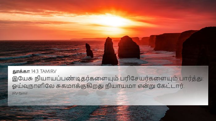 லூக்கா 14:3 TAMIRV Bible Verse Image