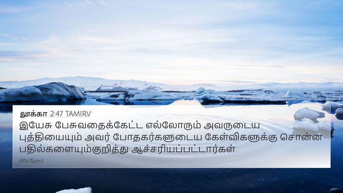 லூக்கா 2:47 TAMIRV Bible Verse Image