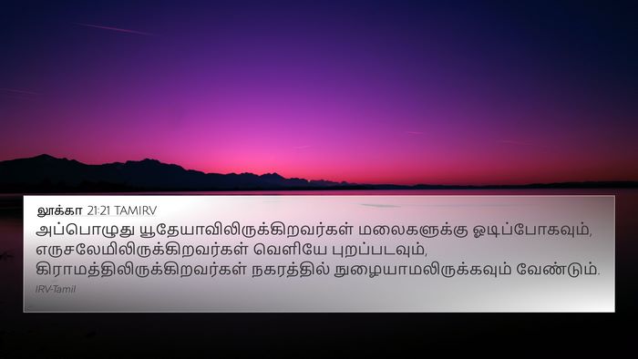 லூக்கா 21:21 TAMIRV Bible Verse Image