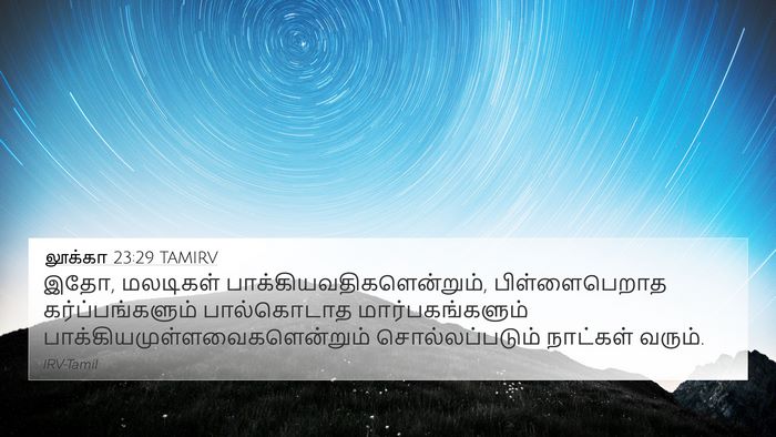 லூக்கா 23:29 TAMIRV Bible Verse Image