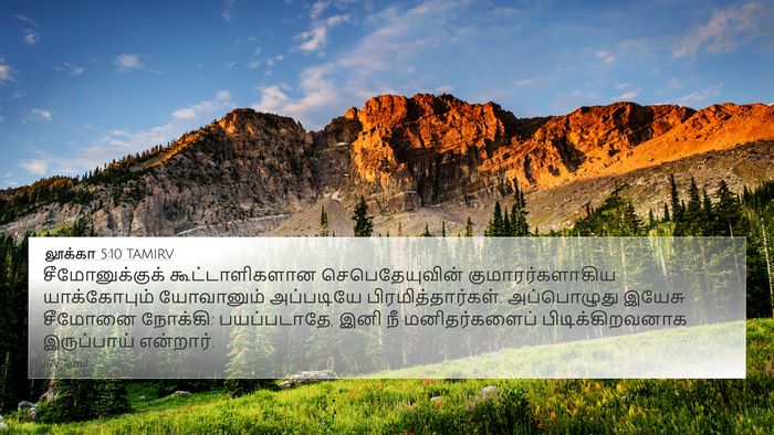 லூக்கா 5:10 TAMIRV Bible Verse Image