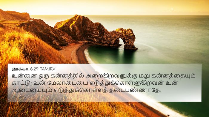 லூக்கா 6:29 TAMIRV Bible Verse Image
