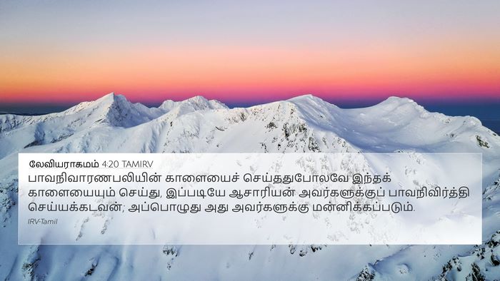 லேவியராகமம் 4:20 TAMIRV Bible Verse Image