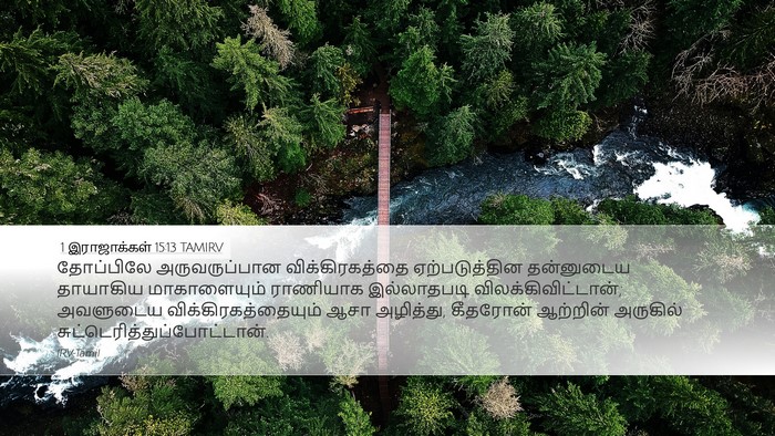 1 இராஜாக்கள் 15:13 TAMIRV Bible Verse Image