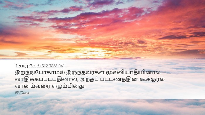 1 சாமுவேல் 5:12 TAMIRV Bible Verse Image
