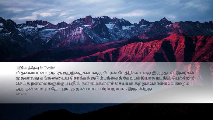 1 தீமோத்தேயு 5:4 TAMIRV Bible Verse Image