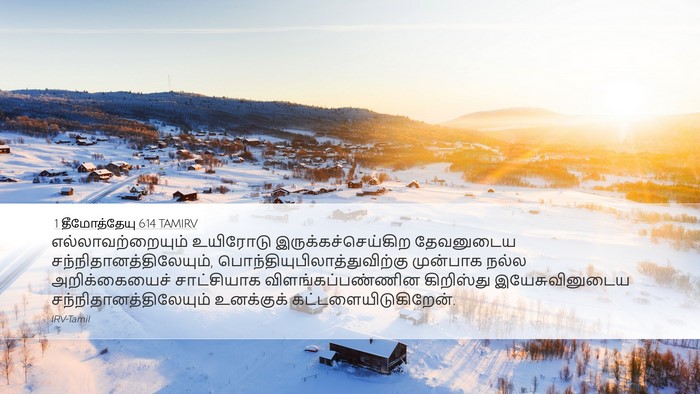 1 தீமோத்தேயு 6:14 TAMIRV Bible Verse Image