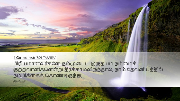 1 யோவான் 3:21 TAMIRV Bible Verse Image