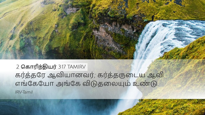 2 கொரிந்தியர் 3:17 TAMIRV Bible Verse Image