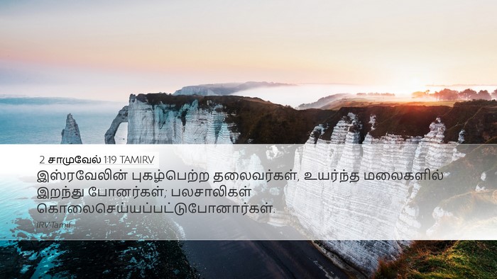2 சாமுவேல் 1:19 TAMIRV Bible Verse Image