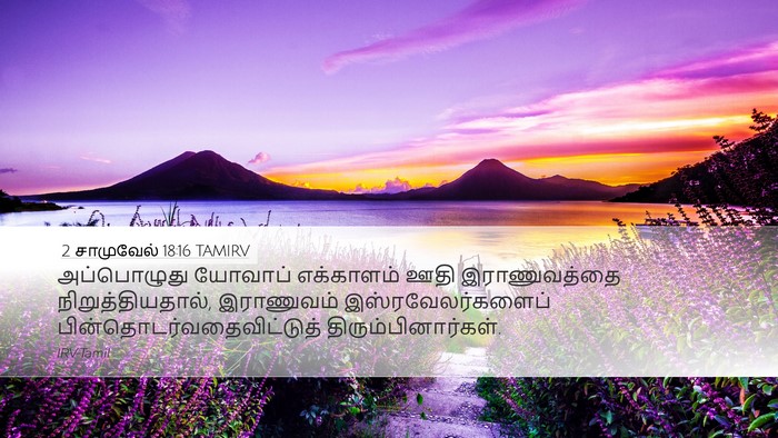 2 சாமுவேல் 18:16 TAMIRV Bible Verse Image