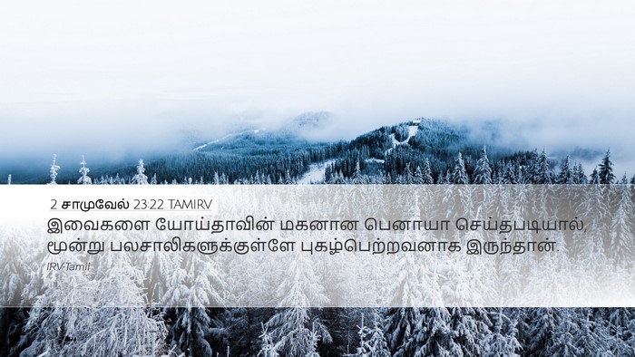 2 சாமுவேல் 23:22 TAMIRV Bible Verse Image