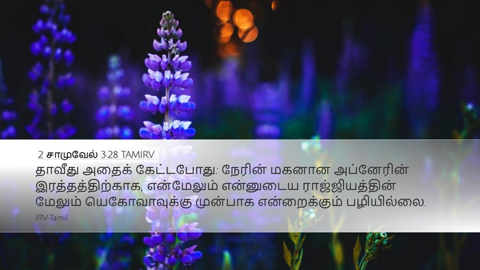 2 சாமுவேல் 3:28 TAMIRV Bible Verse Image